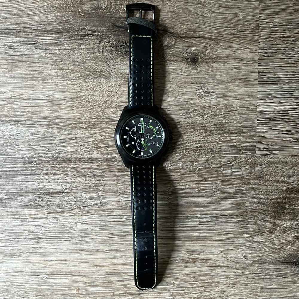 Citizen Eco Drive-proximity Men's Black Watch Model W760